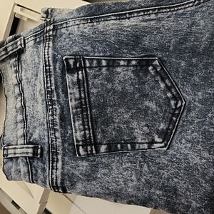 Soft & Comfy Perfect 6 TALL Bootcut Jeans by DG2 - Indigo/Black Stonewash
